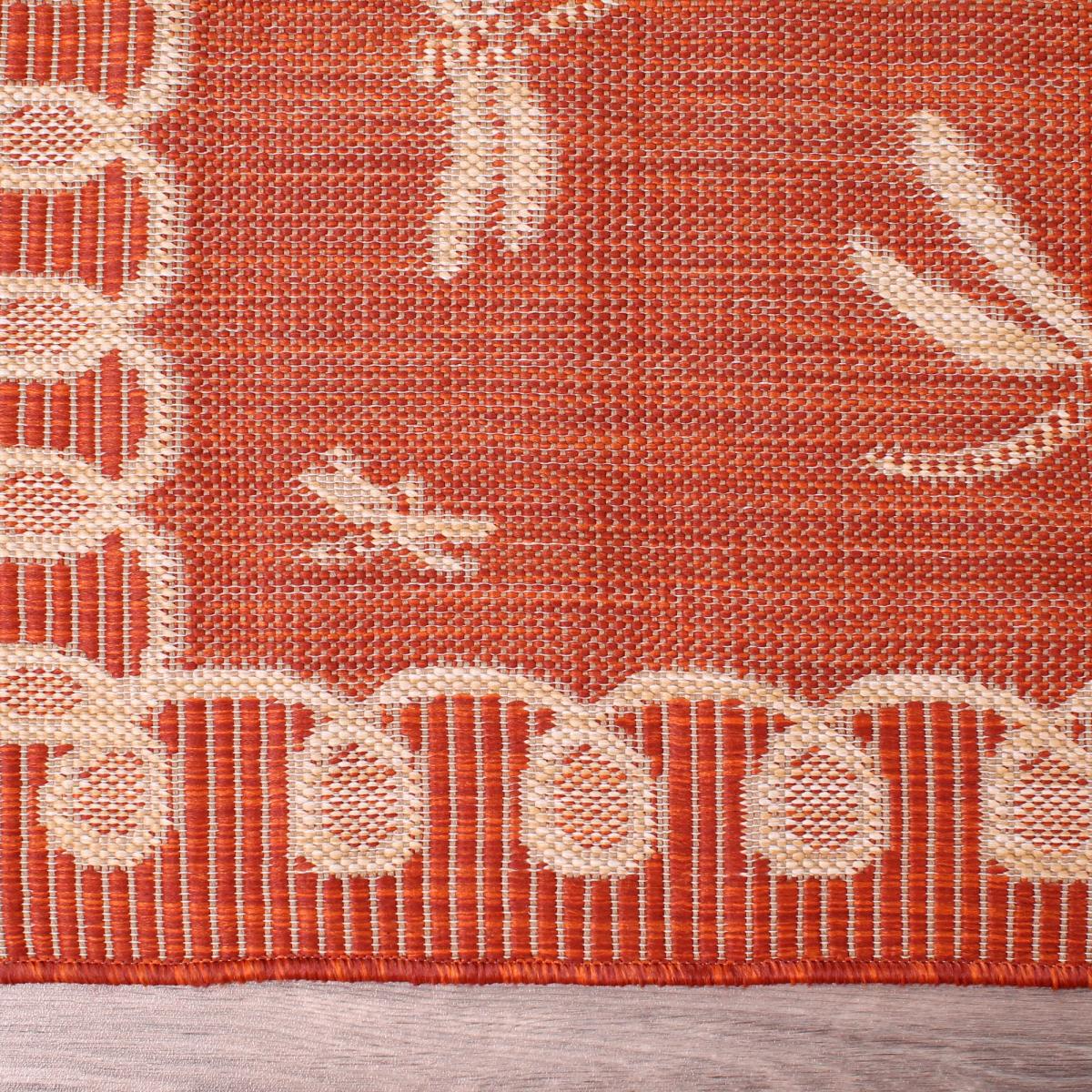 Indoor Outdoor Dragonfly Rugs in Natural by Rugstyle 60x120cm – image 4