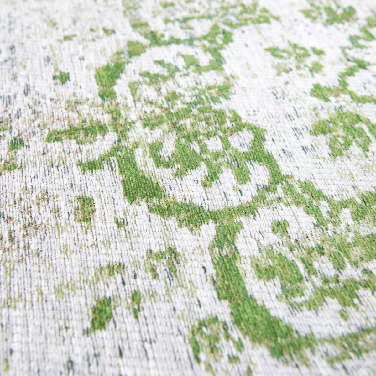 Louis De Poortere Traditional Fading World Medallion Designer Rugs 9066 Grey Forest 140x200cm – image 2