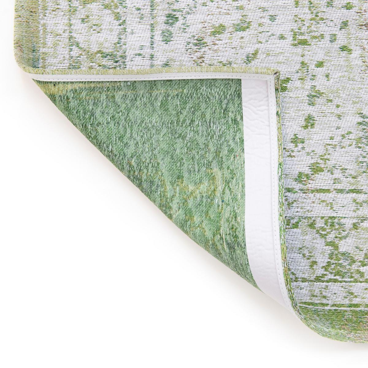 Louis De Poortere Traditional Fading World Medallion Designer Rugs 9066 Grey Forest 140x200cm – image 4