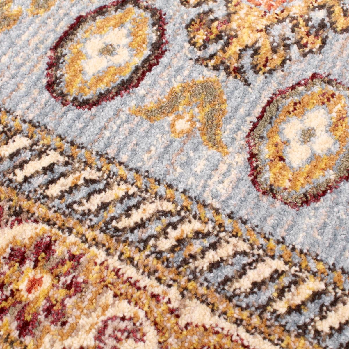 Cashmere Traditional Runner Rugs 5567 in Blue 66x240cm – image 2