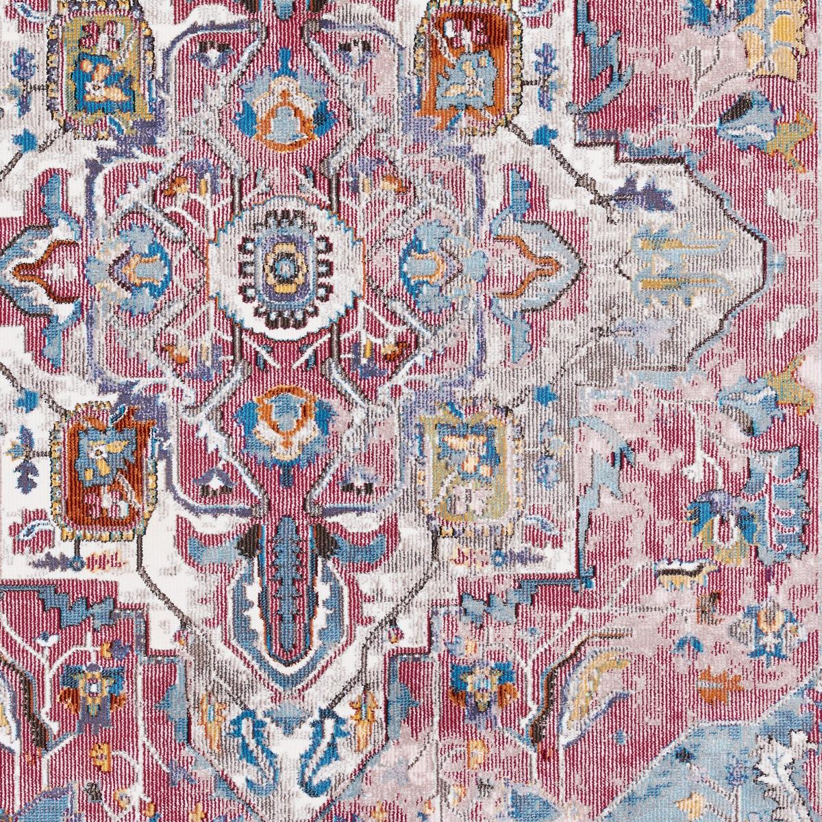 16th Avenue Traditional Hallway Runner Rug 91DA in Fuschia Blue 60x230cm – image 2
