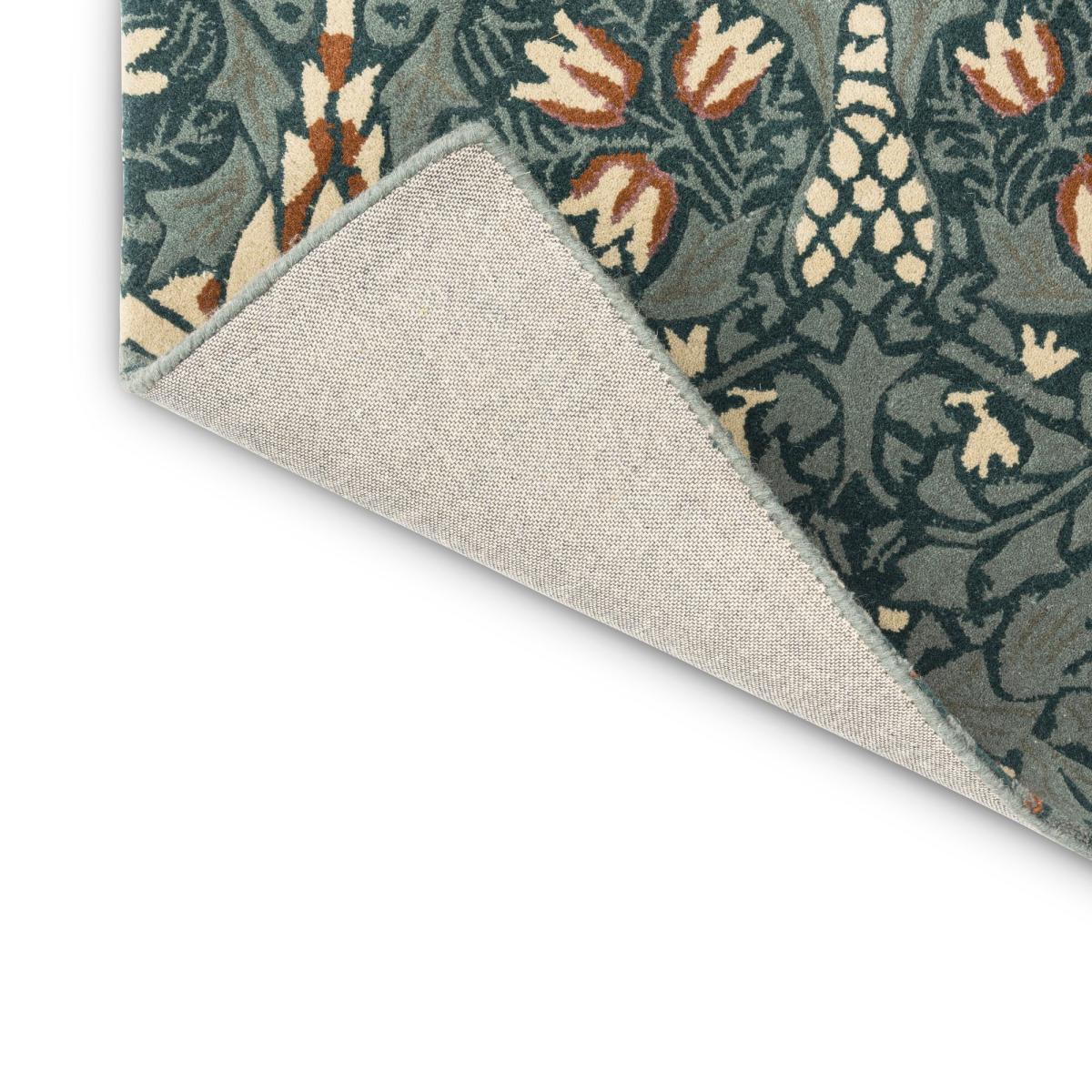 Snakeshead Floral Rugs 127207 in Thistle Russet by William Morris 170x240cm – image 3