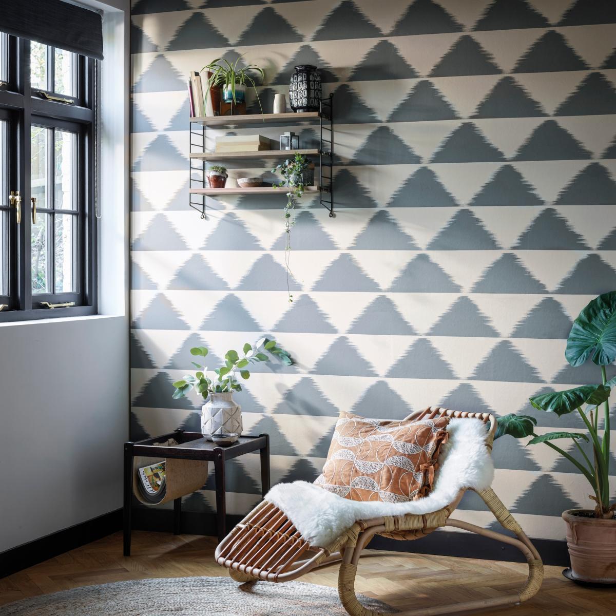 Habutai Wallpaper 111948 by Scion in Pewter Grey Roll – image 1