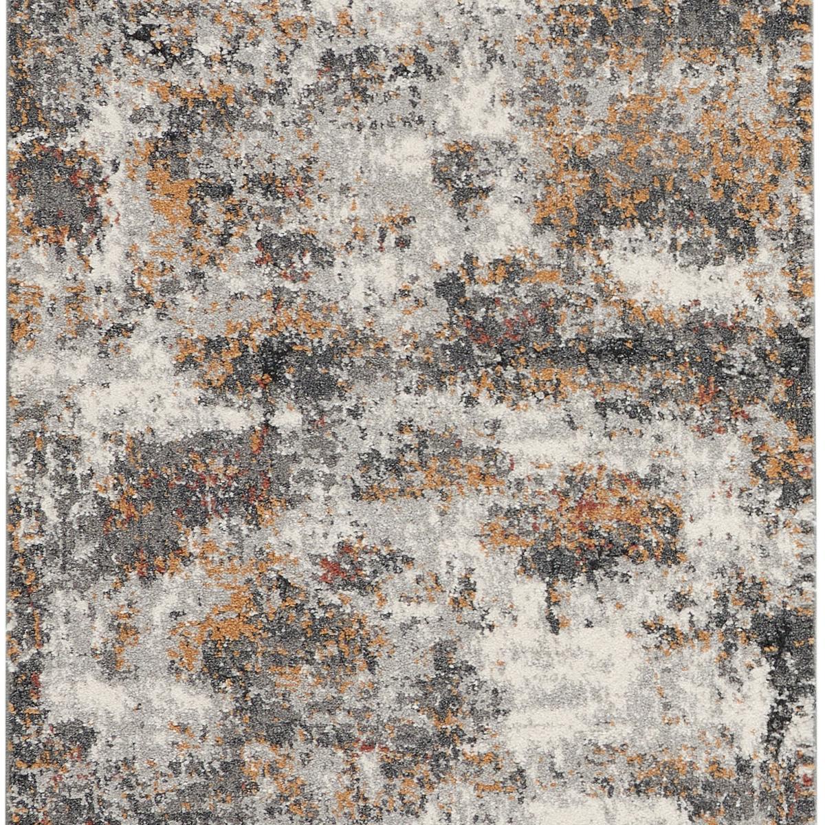 Tangra TNR03 Runner Rug by Nourison in Grey Multicolour67x232cm – image 2