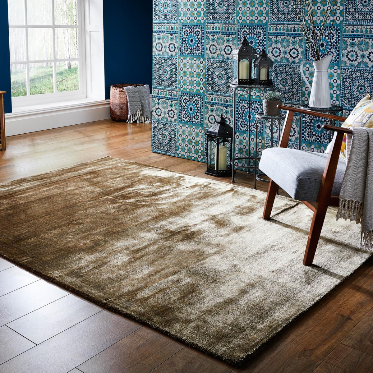 Cairo Rugs in Bronze from Luxmi 200x290cm – image 1