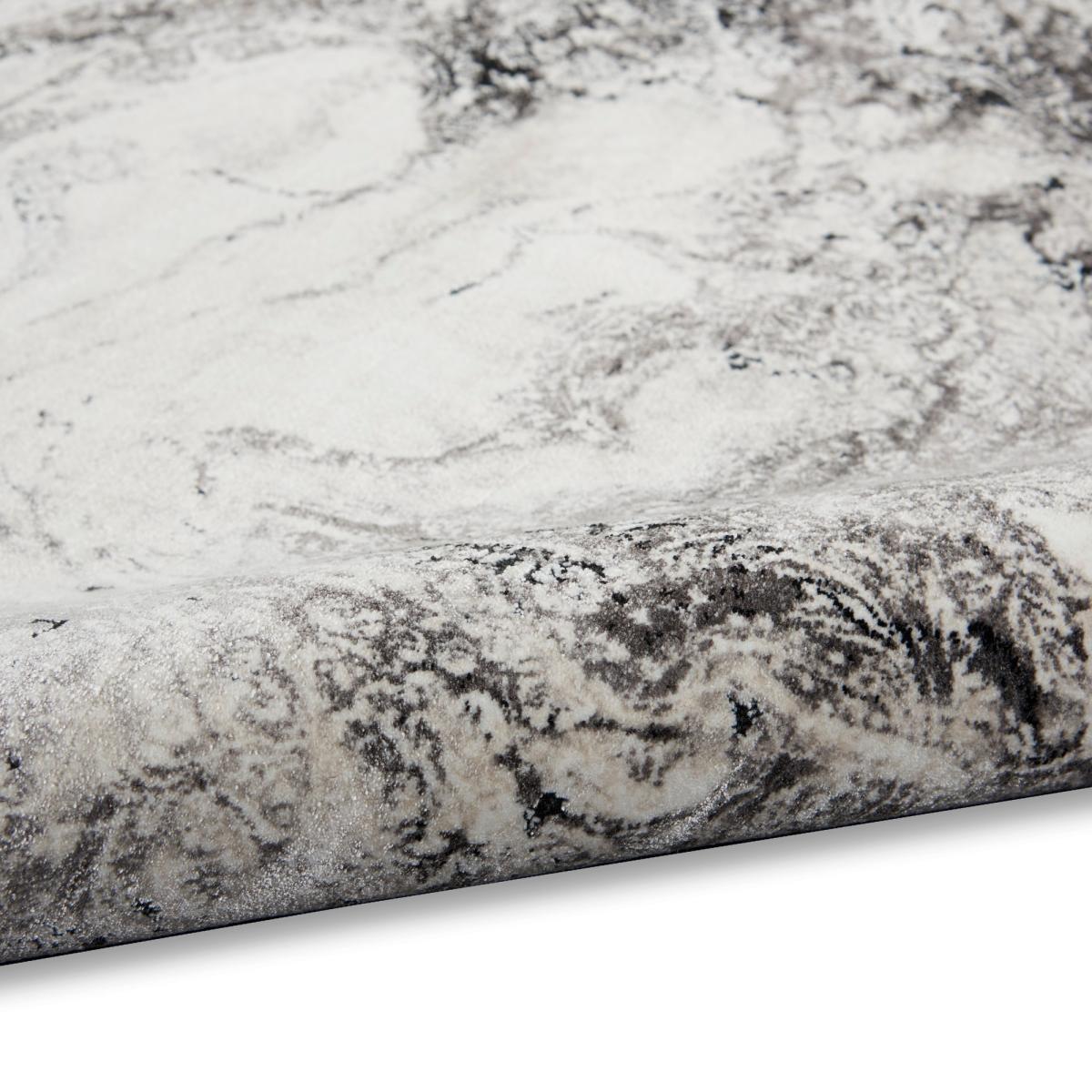 CK50 Calvin Klein Balian Marble Rugs CK56 in Silver Black304x402cm – image 2