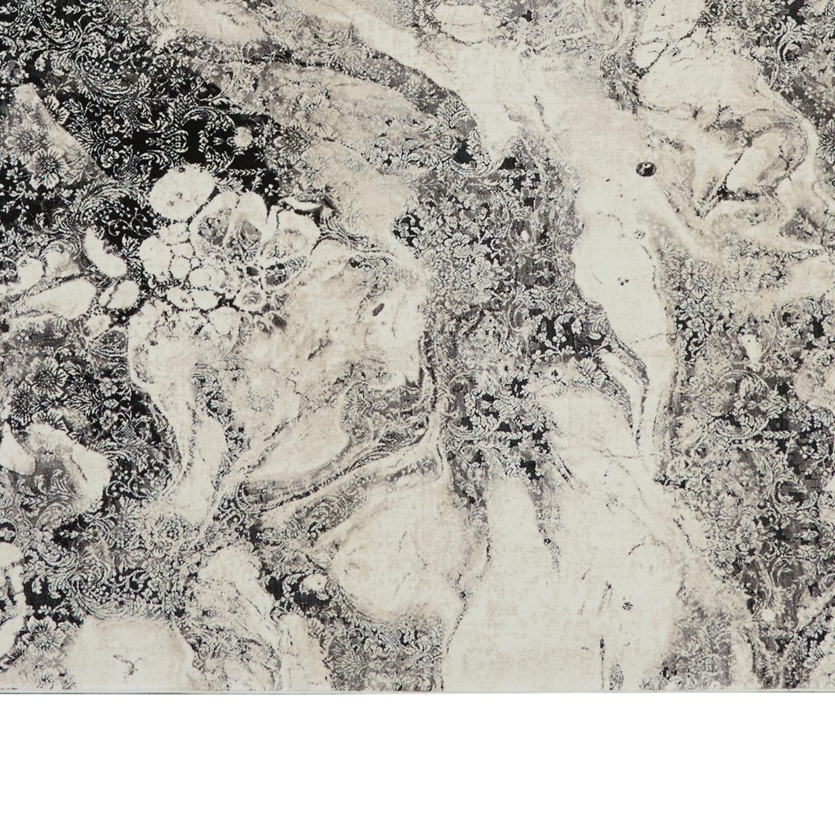 CK50 Calvin Klein Balian Marble Rugs CK56 in Silver Black304x402cm – image 3