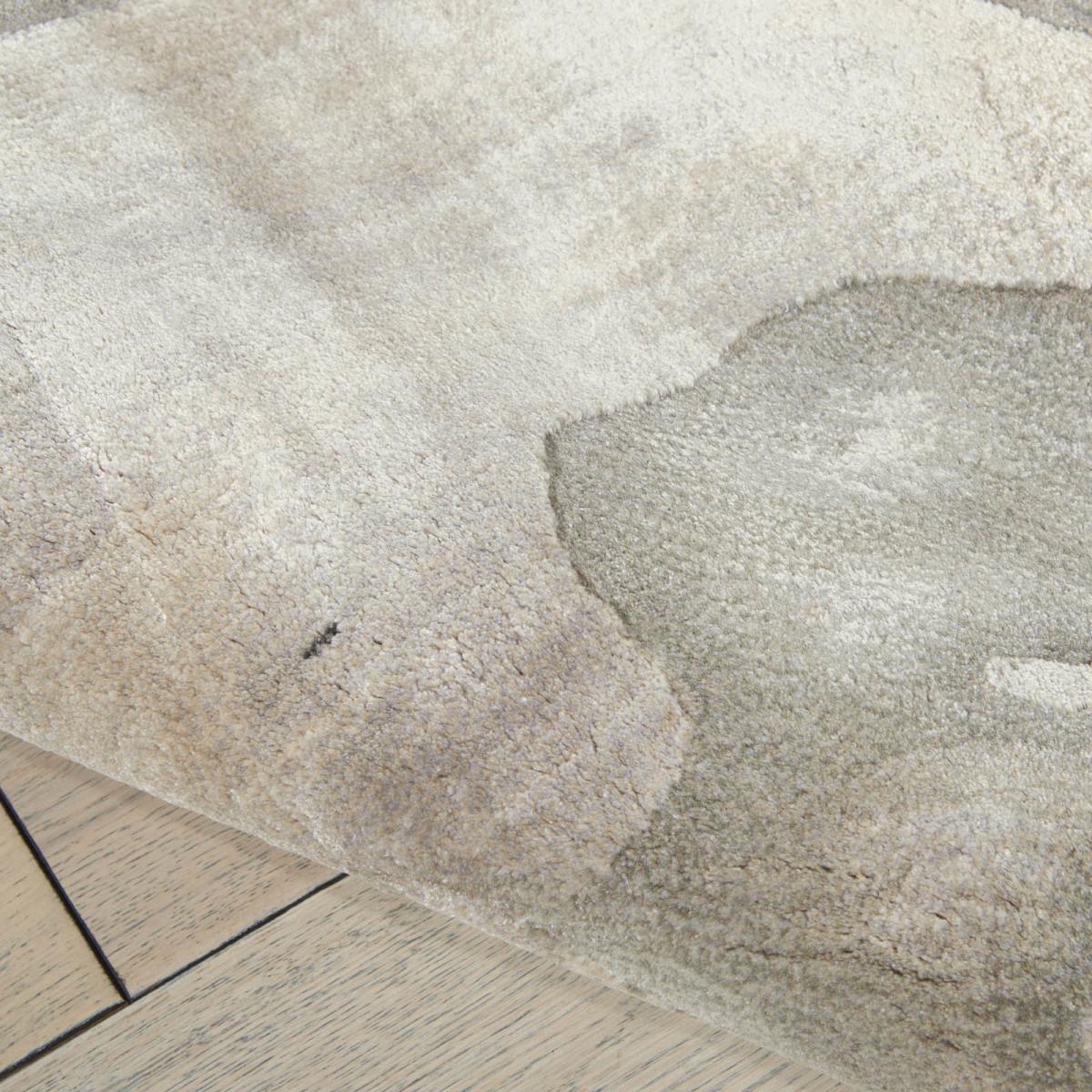 Prismatic Marble Abstract Rugs PRS05 by Nourison in Silver Cloud Grey 457x366cm – image 3