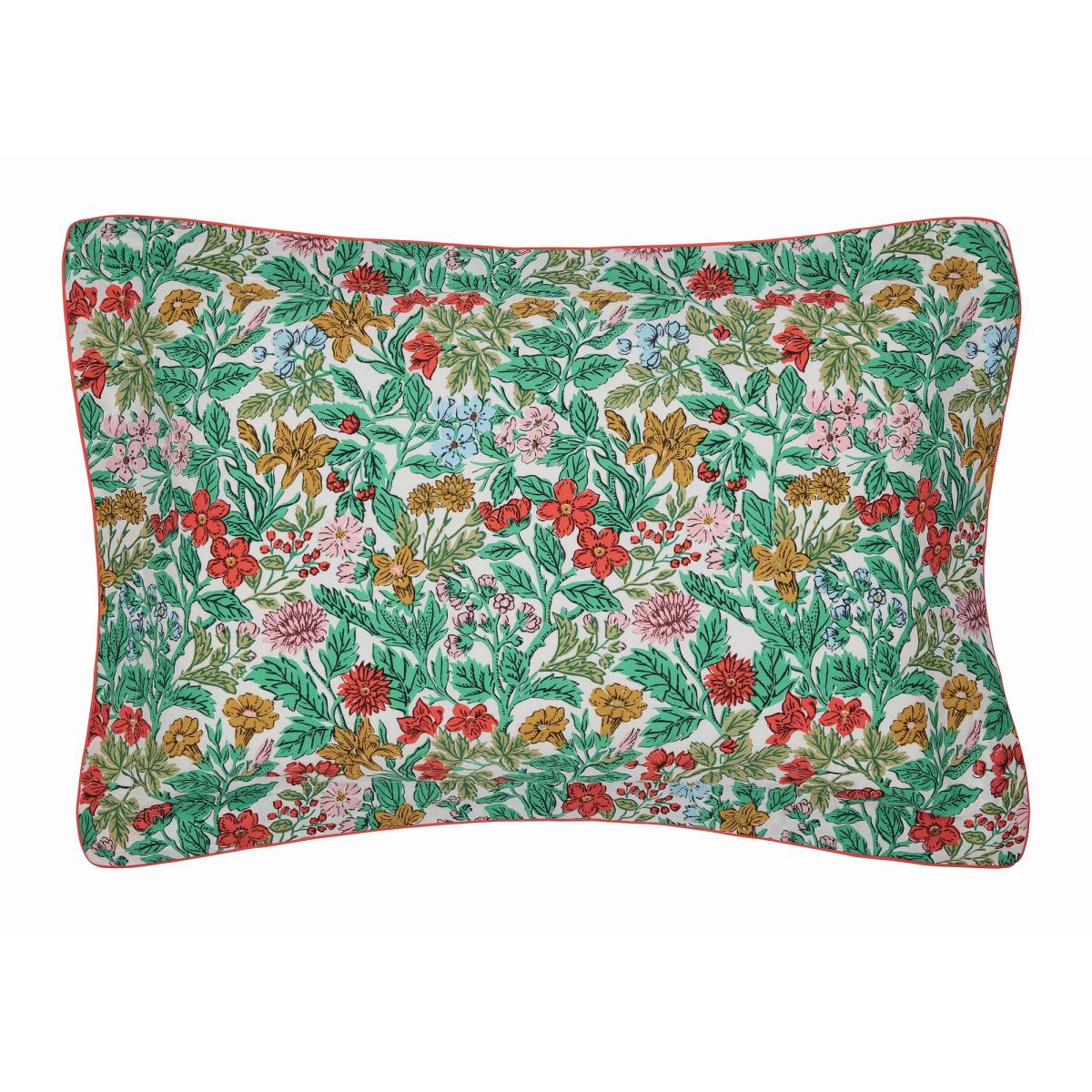 Rainbow Floral Cotton Bedding Duvet Cover and Pillowcase by Joules in Multi 140x200cm – image 3