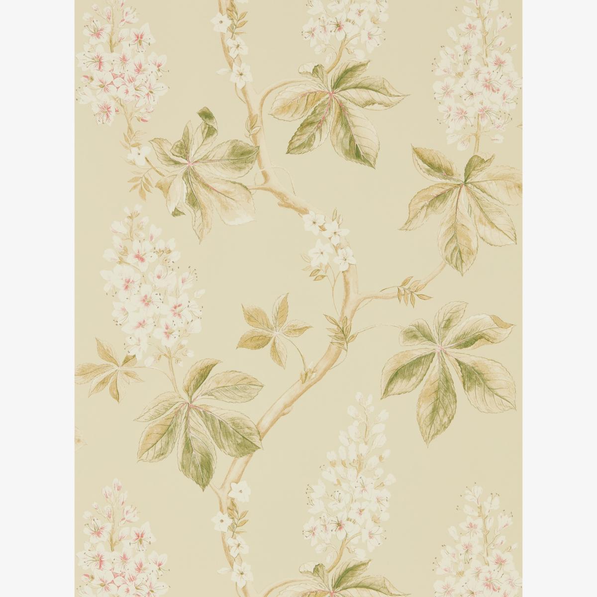 Chestnut Tree Wallpaper 215709 by Sanderson in Bayleaf Green Roll