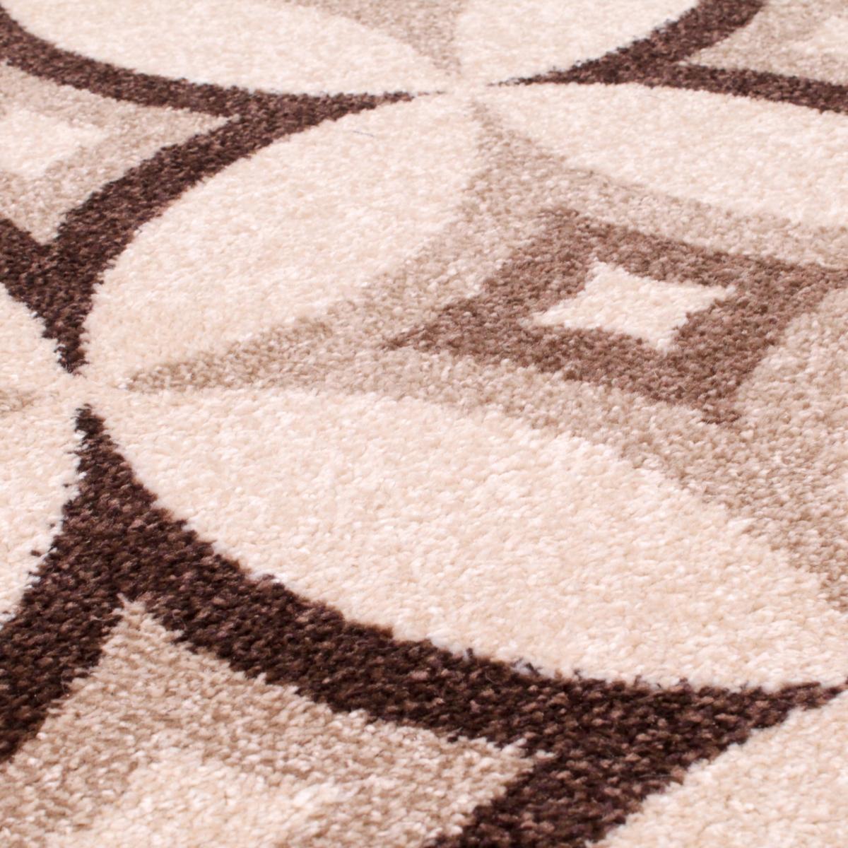 Spirit Star Modern Geometric Runner Rugs in Natural – image 2
