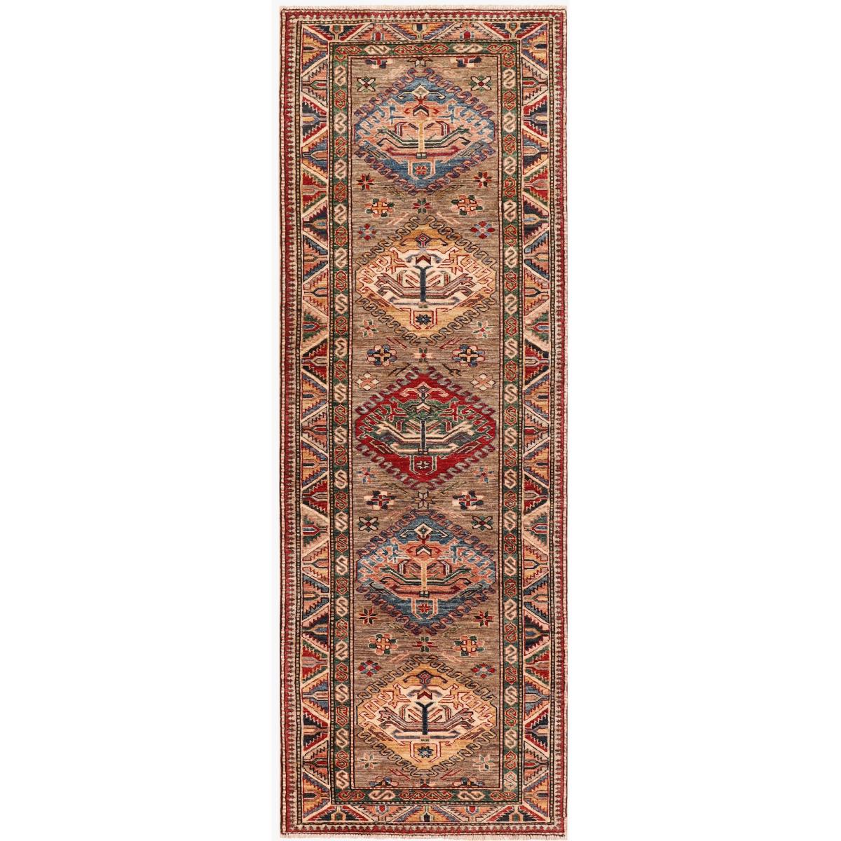Supreme Kazak Traditional 48309 Runner Rugs in Multi85x244cm – image 2