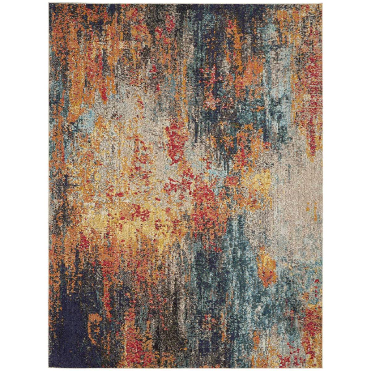 Celestial Abstract Rugs CES15 in Multicolour by Nourison&nbsp;119x180cm – image 5