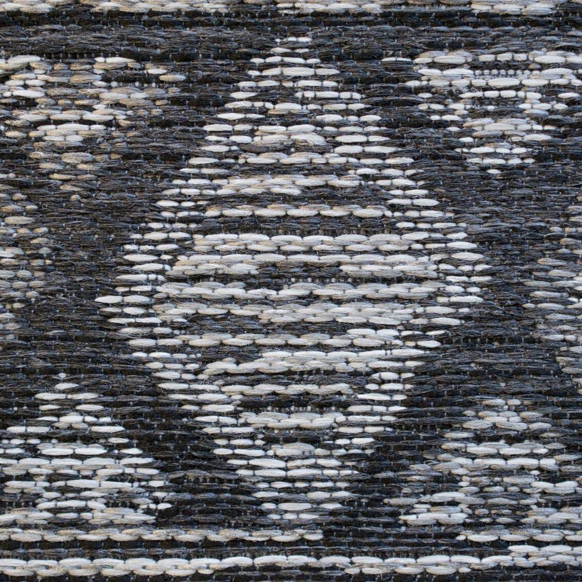 Brighton Aztec Flatweave 98008 3052 Rugs in Dark Grey 160x230cm – image 3