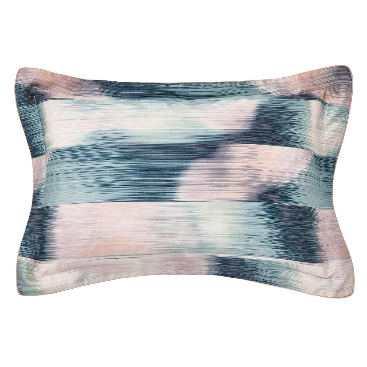 Oscillation Ikat Bedding by Harlequin in Cascade Green 65x65cm – image 4