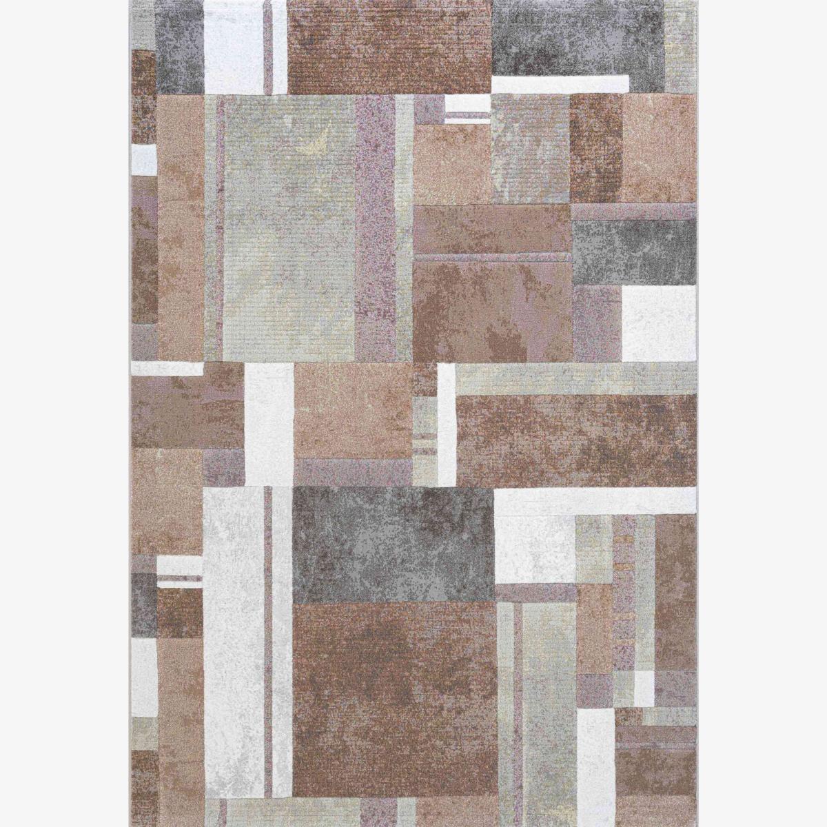 Galleria Modern Geometric 63764 5280 Rugs in Salmon Pink – image 1