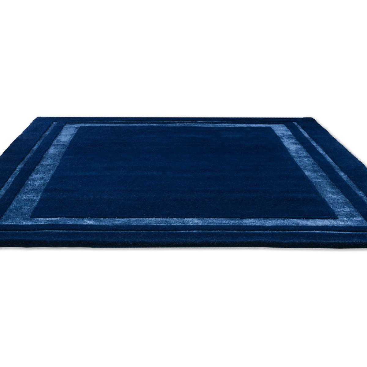 Redbrook Wool 081808 Rug by Laura Ashley in Midnight Blue 200x280cm – image 4