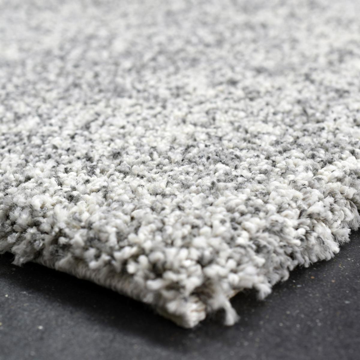 Mehari 23500 6248 Mottled Speckled Shaggy Rugs in Cream 133x195cm – image 4