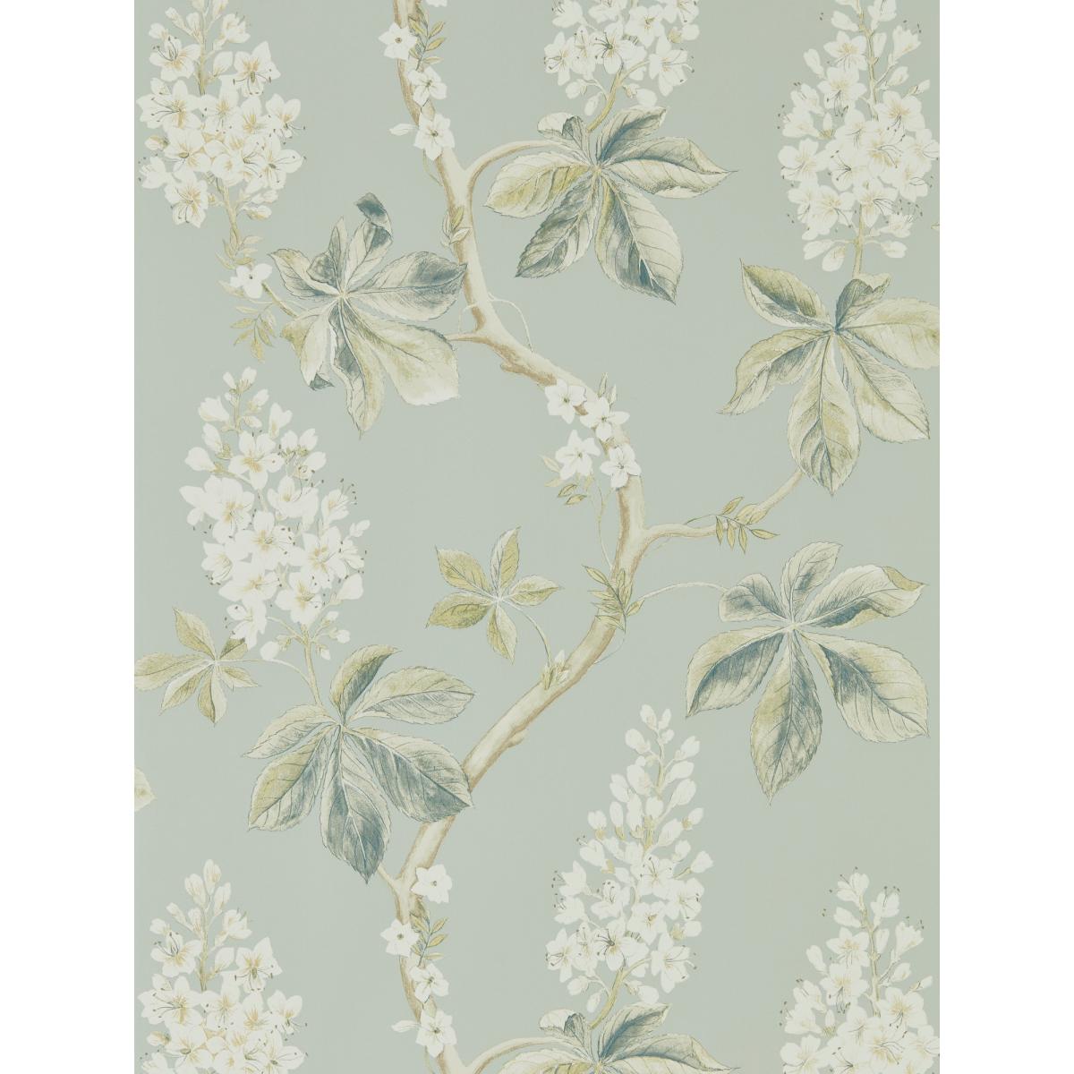 Chestnut Tree Wallpaper 215708 by Sanderson in Grey BlueRoll – image 5