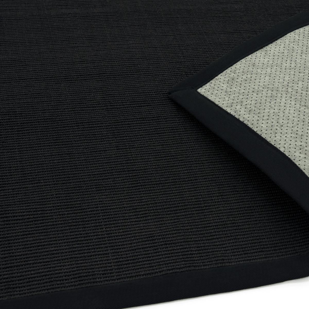 Sisal Rugs in Plain Black 240x340cm – image 3