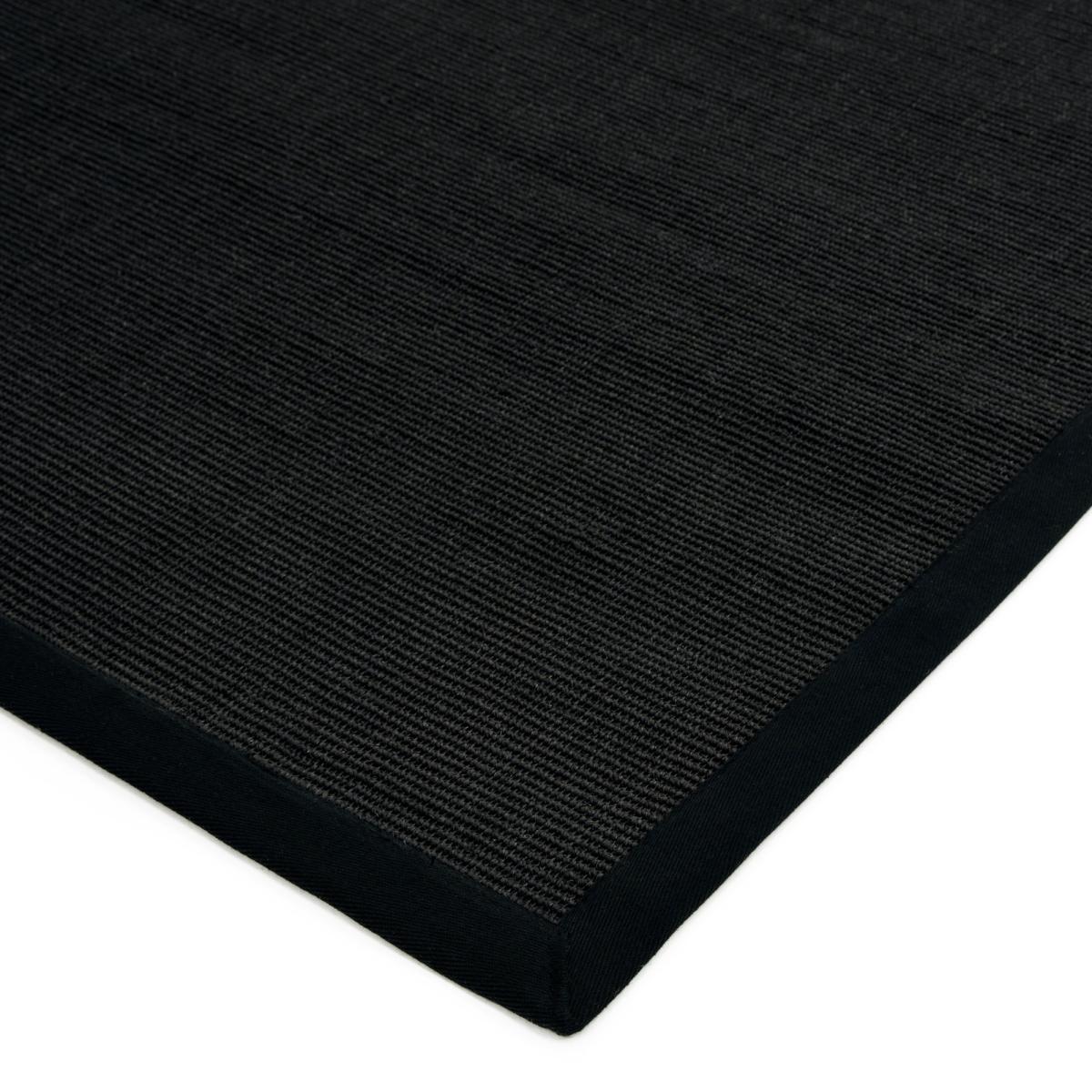 Sisal Rugs in Plain Black 240x340cm – image 4