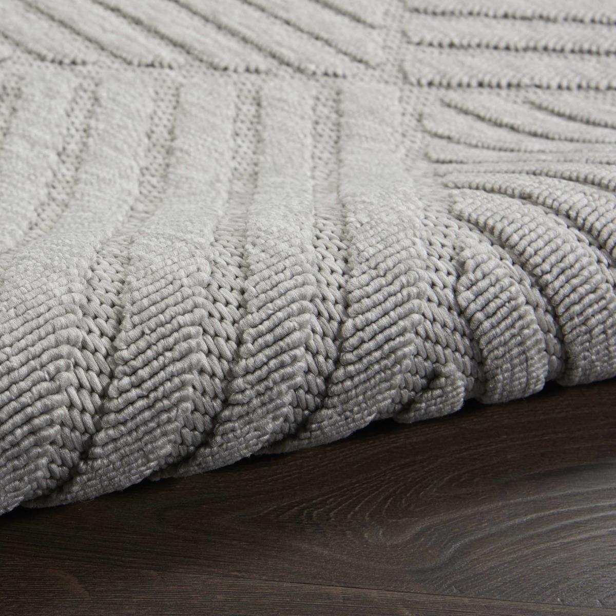 Cozumel CZM05 Indoor Outdoor Geometric Hallway Runner Rugs in Light Grey&nbsp;66x229cm – image 3