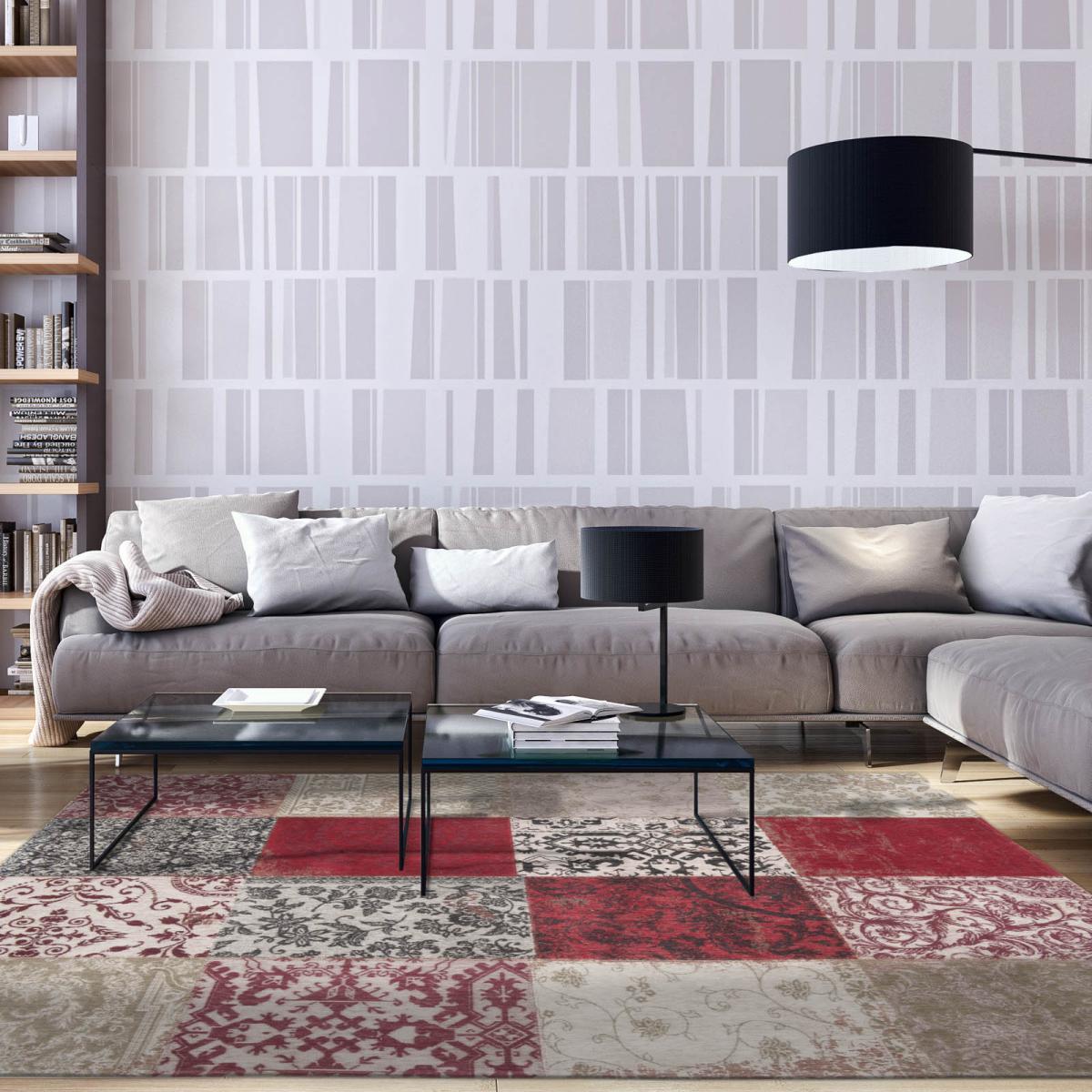 Louis De Poortere Rugs Vintage 8985 Antwerp Red – image 1