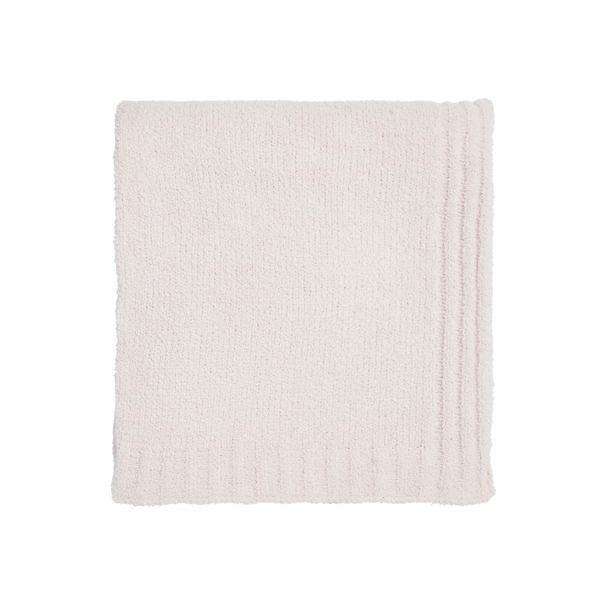 Nalu Ona Knitted Throw by Nicole Sherzinger in Ivory 130x170cm