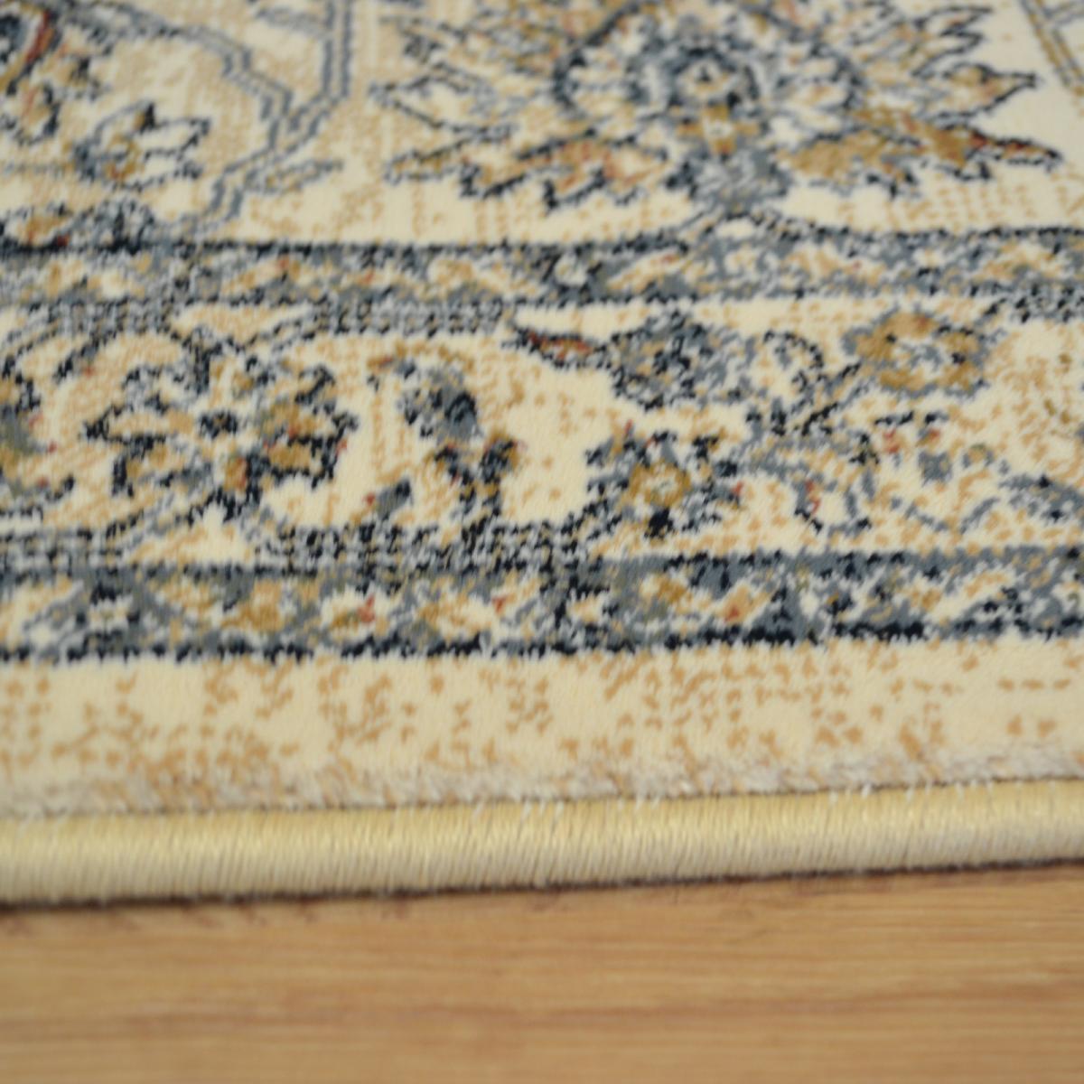 Da Vinci Traditional Medallion 57166 6464 Runner Rugs in Cream 67x230cm – image 3