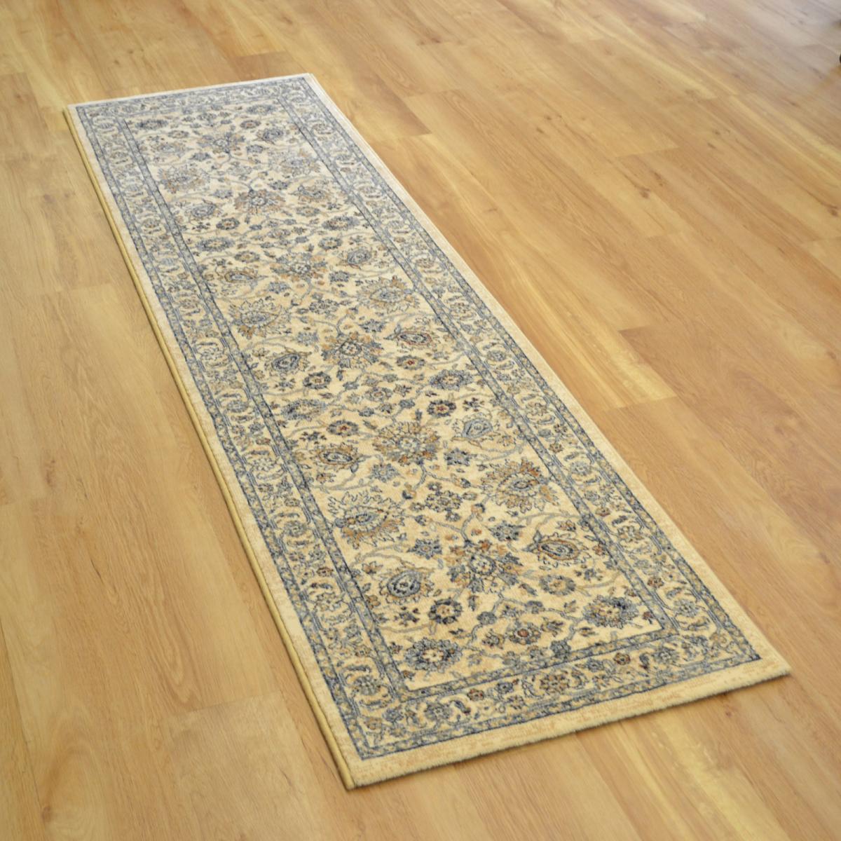 Da Vinci Traditional Medallion 57166 6464 Runner Rugs in Cream 67x230cm – image 1