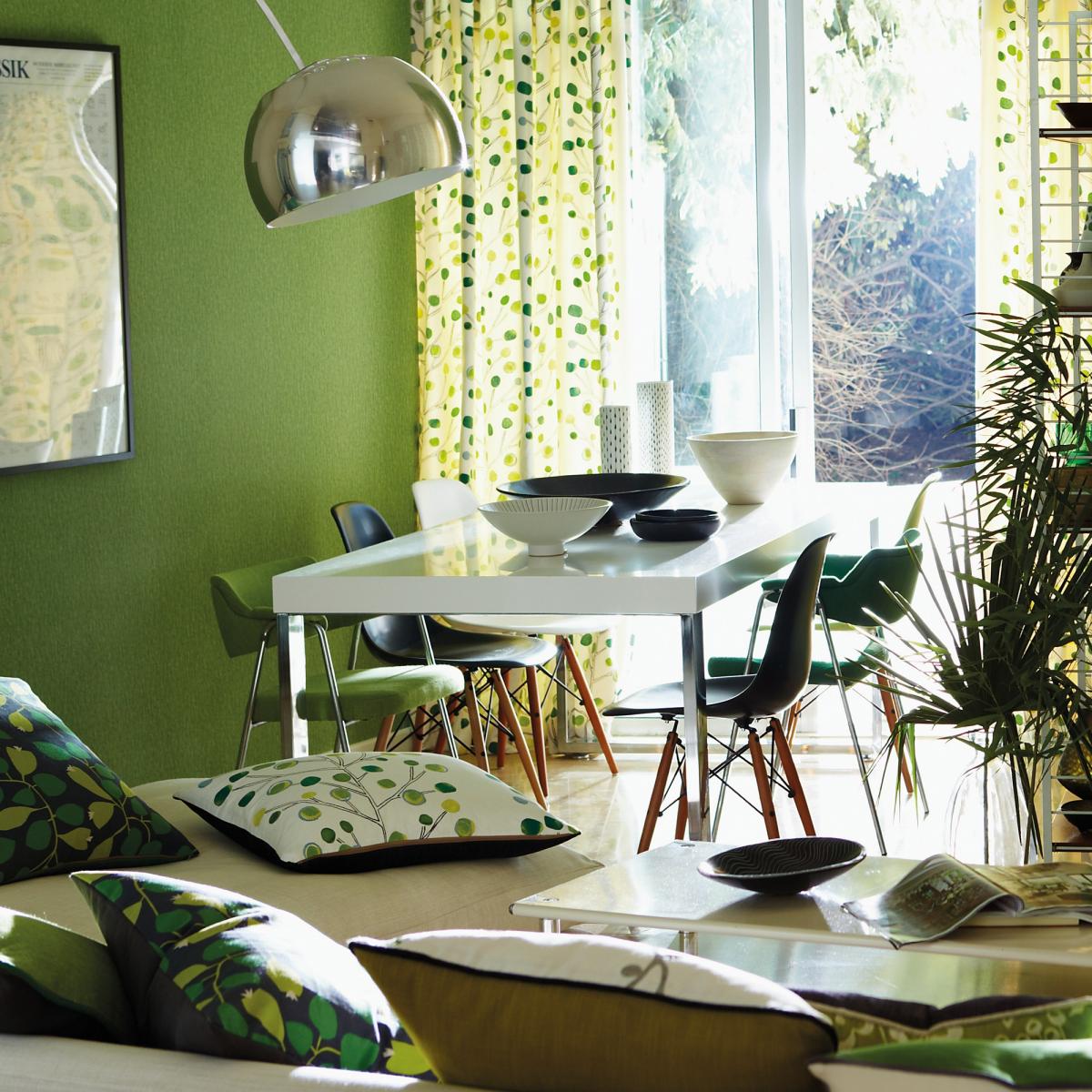 Bark Wallpaper 110268 by Scion in Emerald Cream Roll – image 2