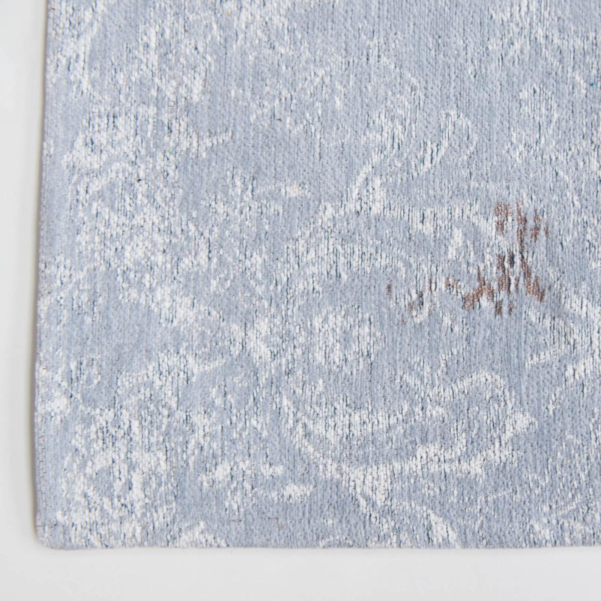 Louis De Poortere Vintage Patchwork Designer Rugs 8981 Bruges Blue 280x360cm – image 2