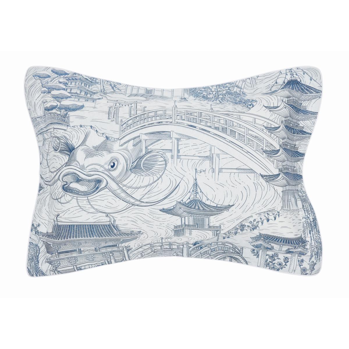 Eastern Palace Bedding by Zoffany in Indigo Blue230x220cm – image 4