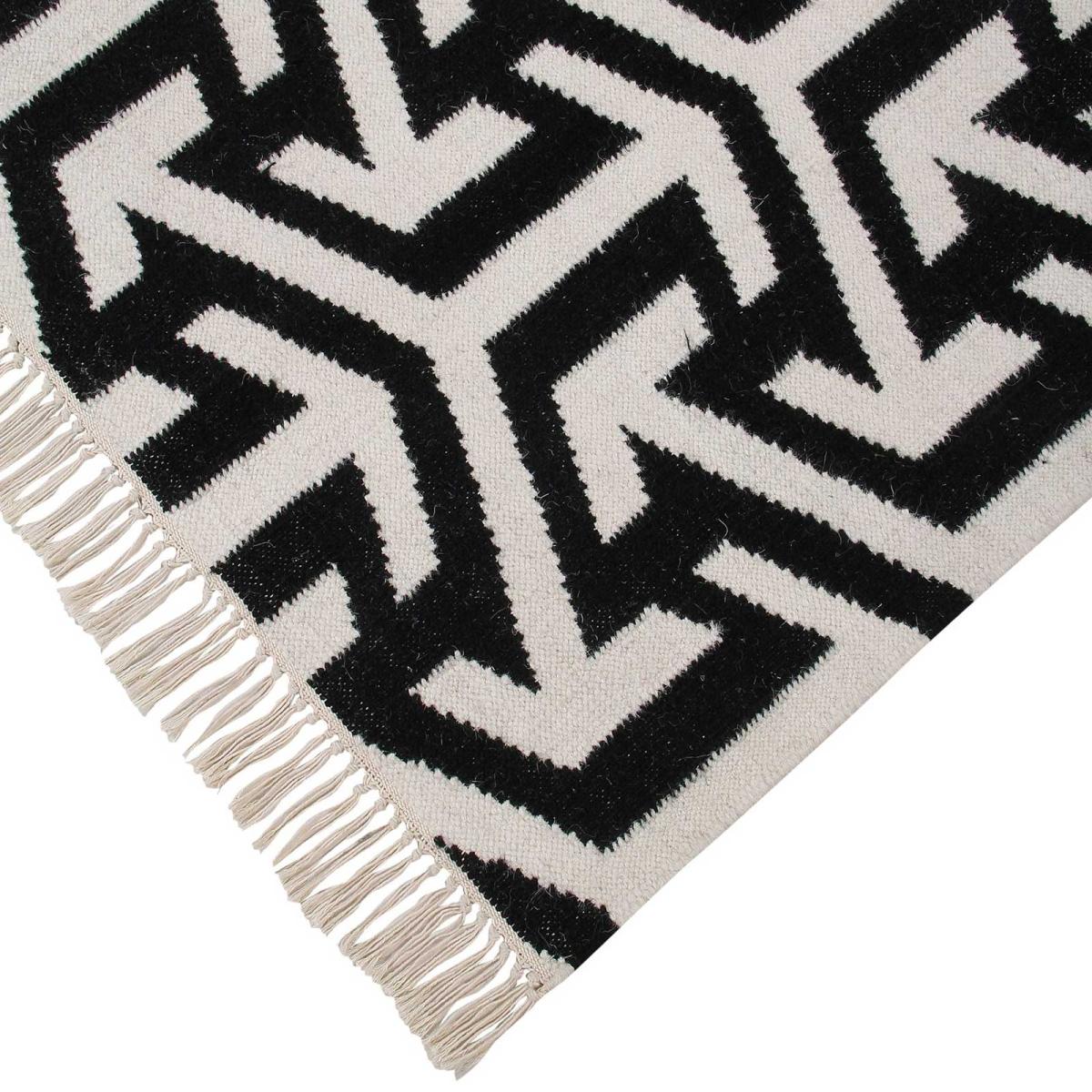 Crossroads rugs by Ana & Noush in Black and White – image 2
