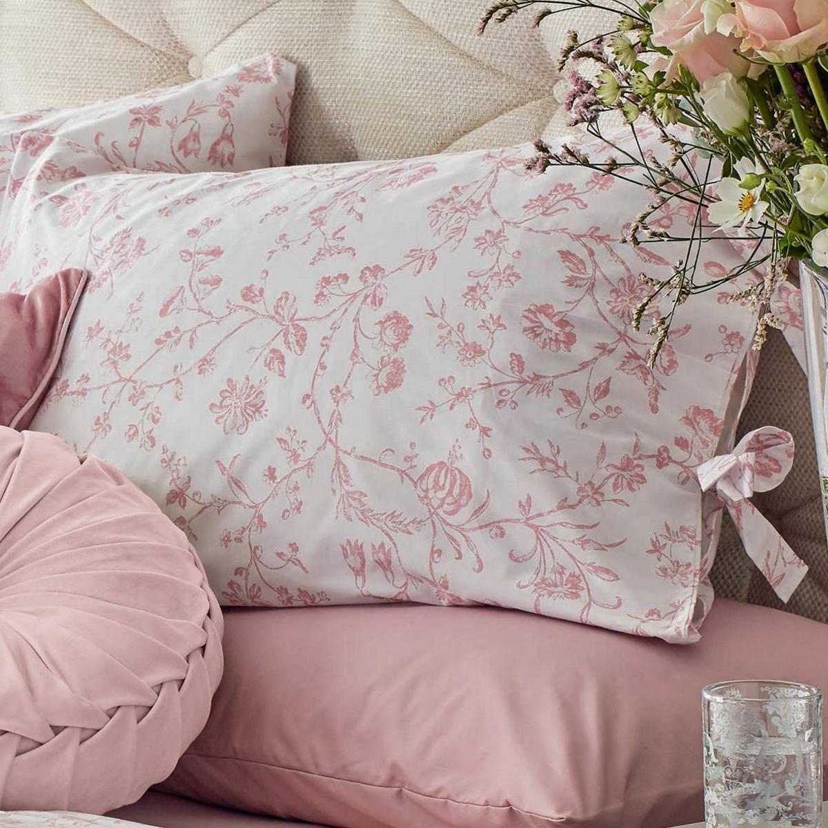 Aria Floral Bedding Set by Laura Ashley in Blush Pink220x260cm – image 3