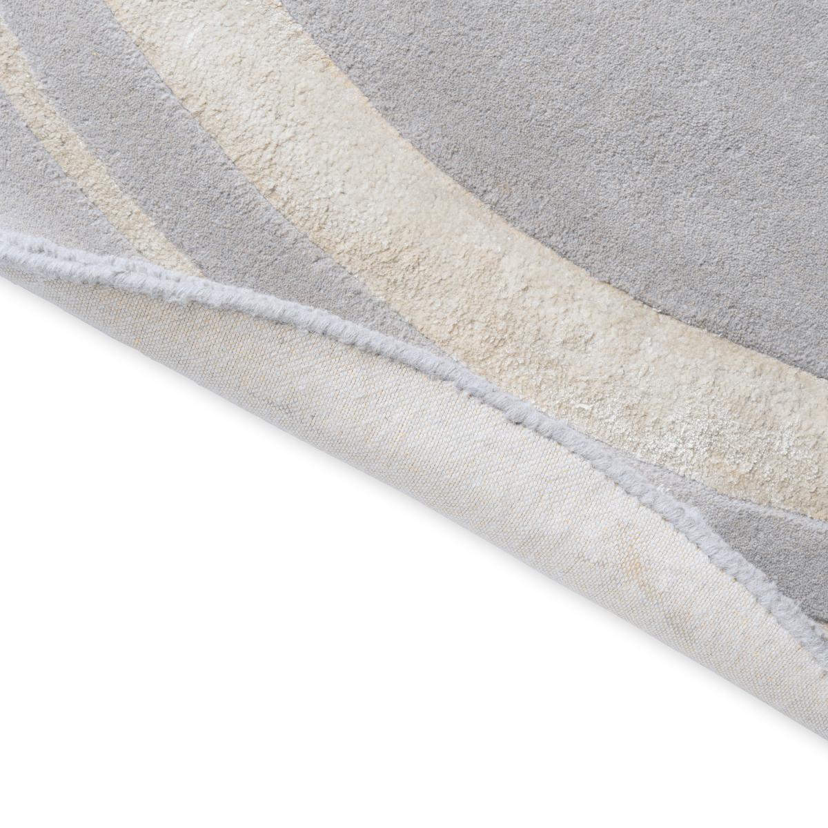 Redbrook 081804 Circle Rug by Laura Ashley in Silver Grey 150x150cm – image 3