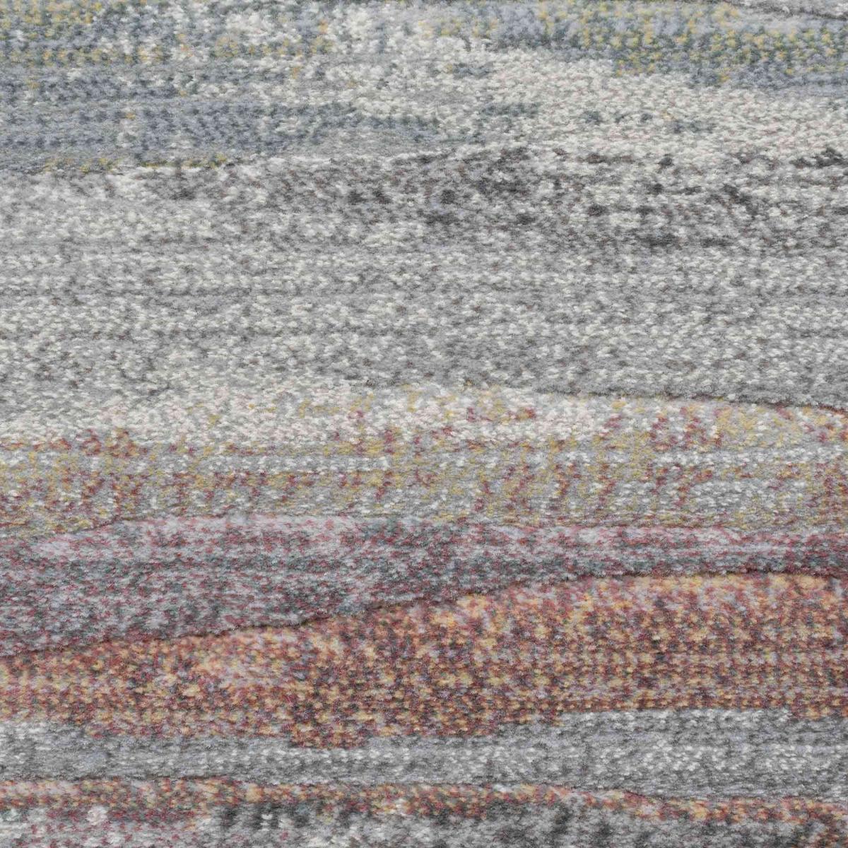 Galleria Abstract Textured 63742 3747 Runner Rugs in Dove Grey – image 2