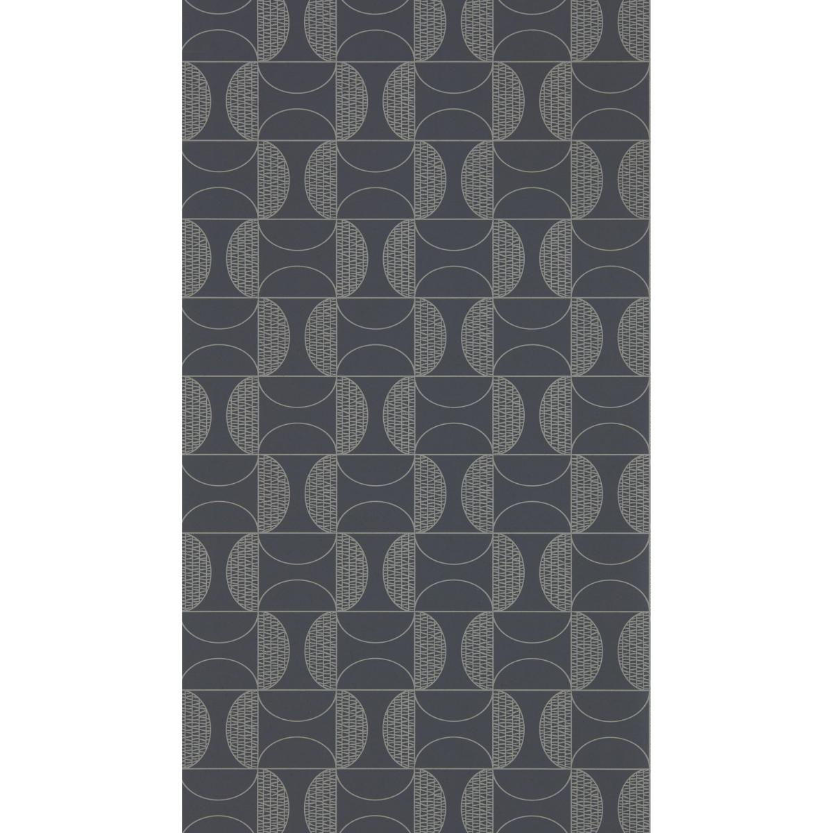 Shinku Geometric Wallpaper 111939 by Scion in Truffle Grey&nbsp;Roll – image 2