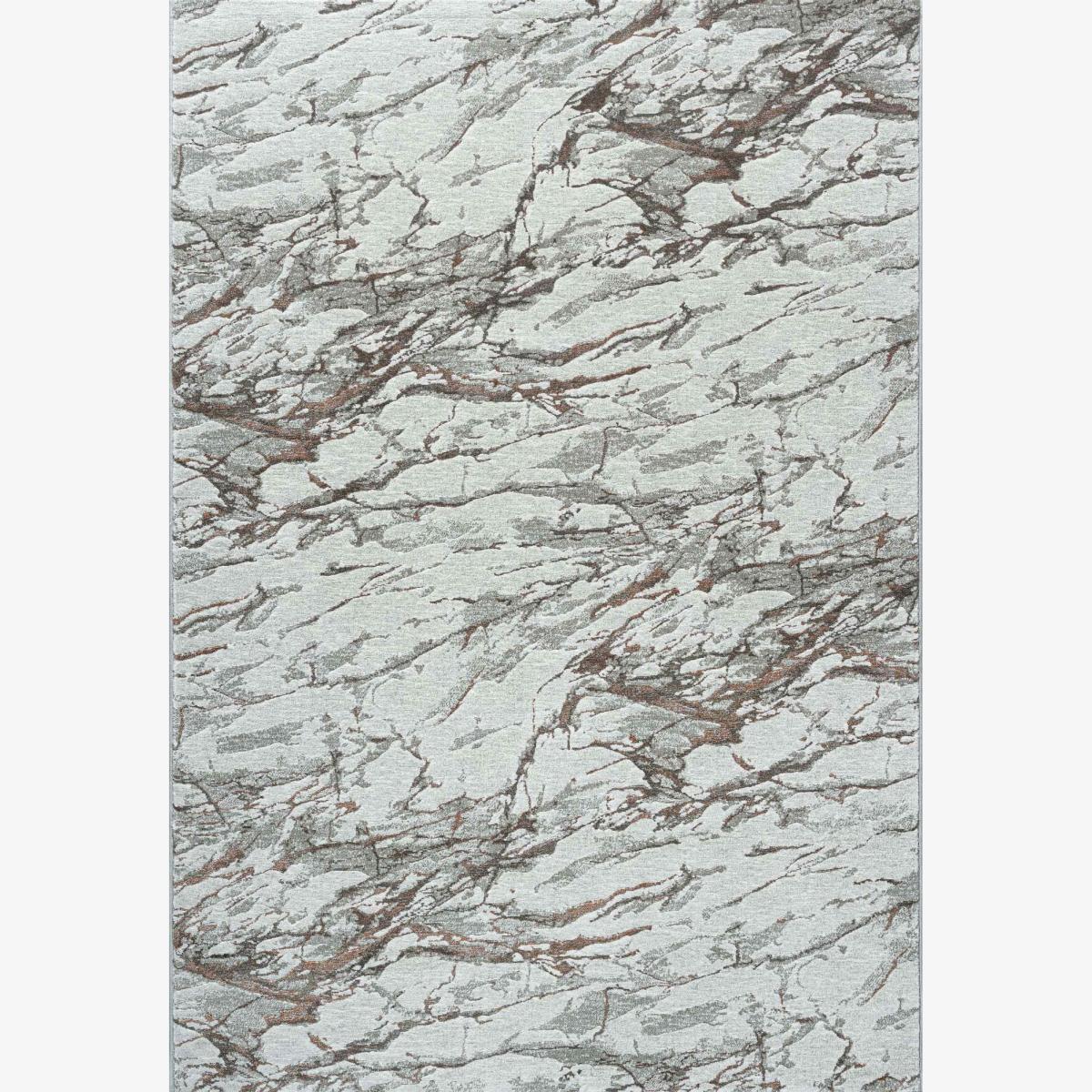 Quartz Modern Abstract Rugs 83001 6111 in Rust Orange 160x230cm – image 1