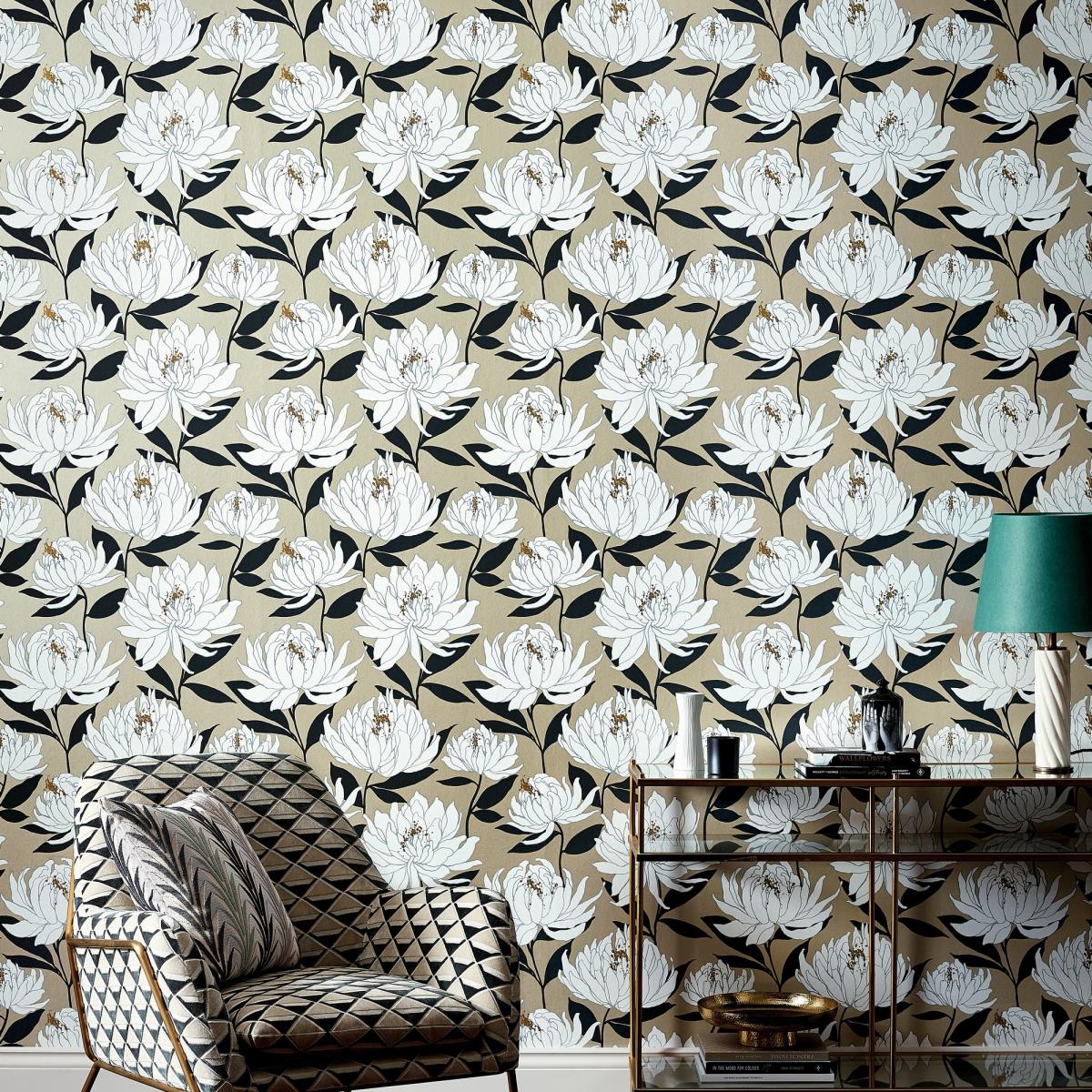 Sebal Wallpaper 112130 by Harlequin in Platinum Ebony Black Roll – image 1
