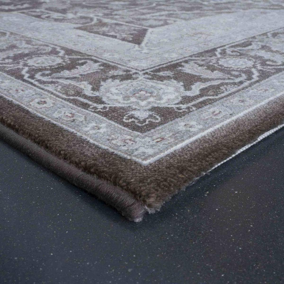 Da Vinci Traditional Medallion 57128 3235 Rugs in Brown200x290cm – image 5
