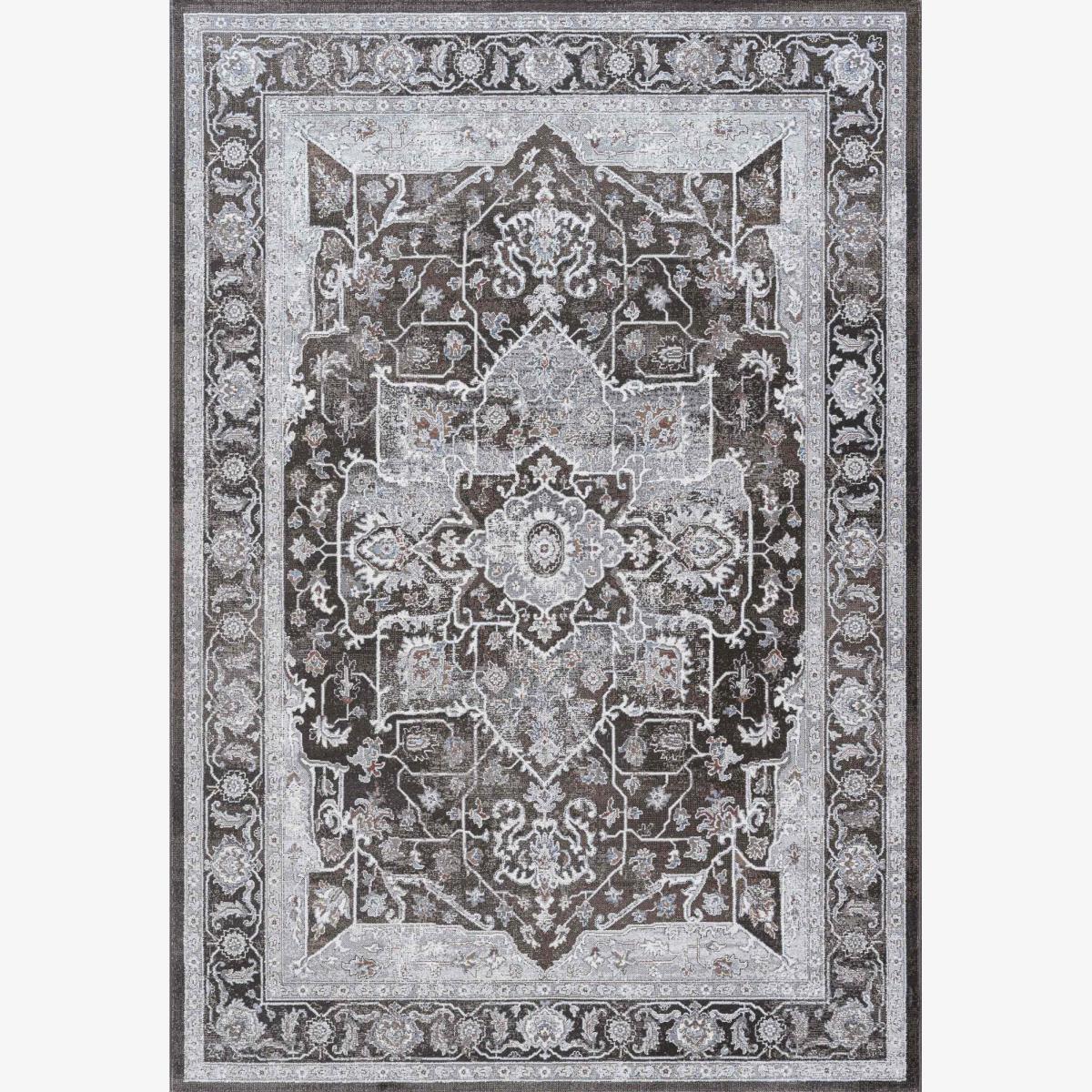 Da Vinci Traditional Medallion 57128 3235 Rugs in Brown200x290cm – image 1
