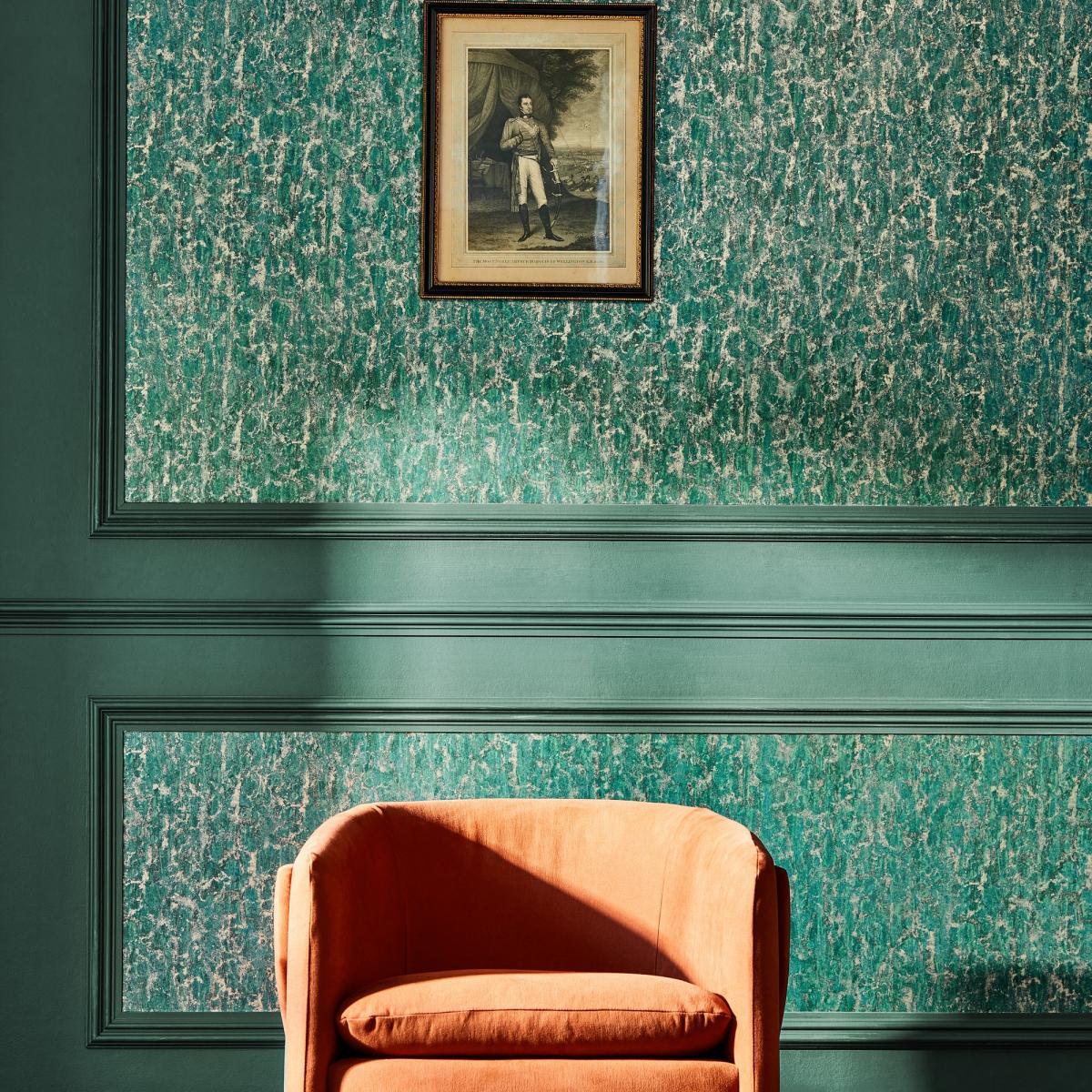 Moresque Glaze Wallpaper 312993 by Zoffany in Huntsman Green Roll – image 1