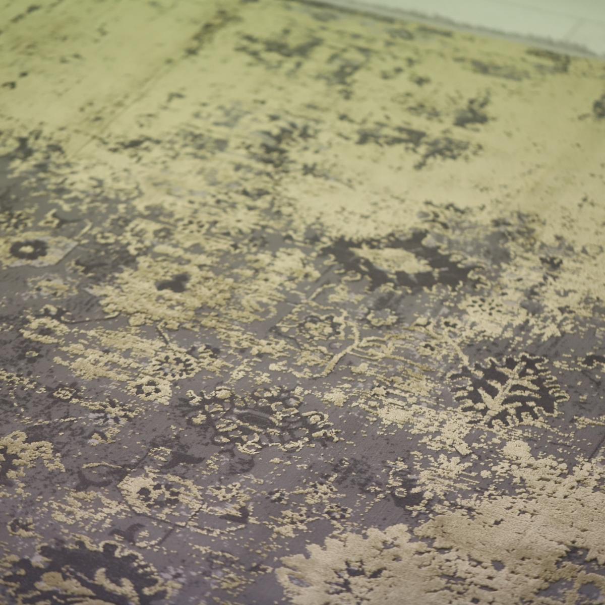 Luxury Toros Distressed Ziegler Traditional Rug in Gold200x290cm – image 3