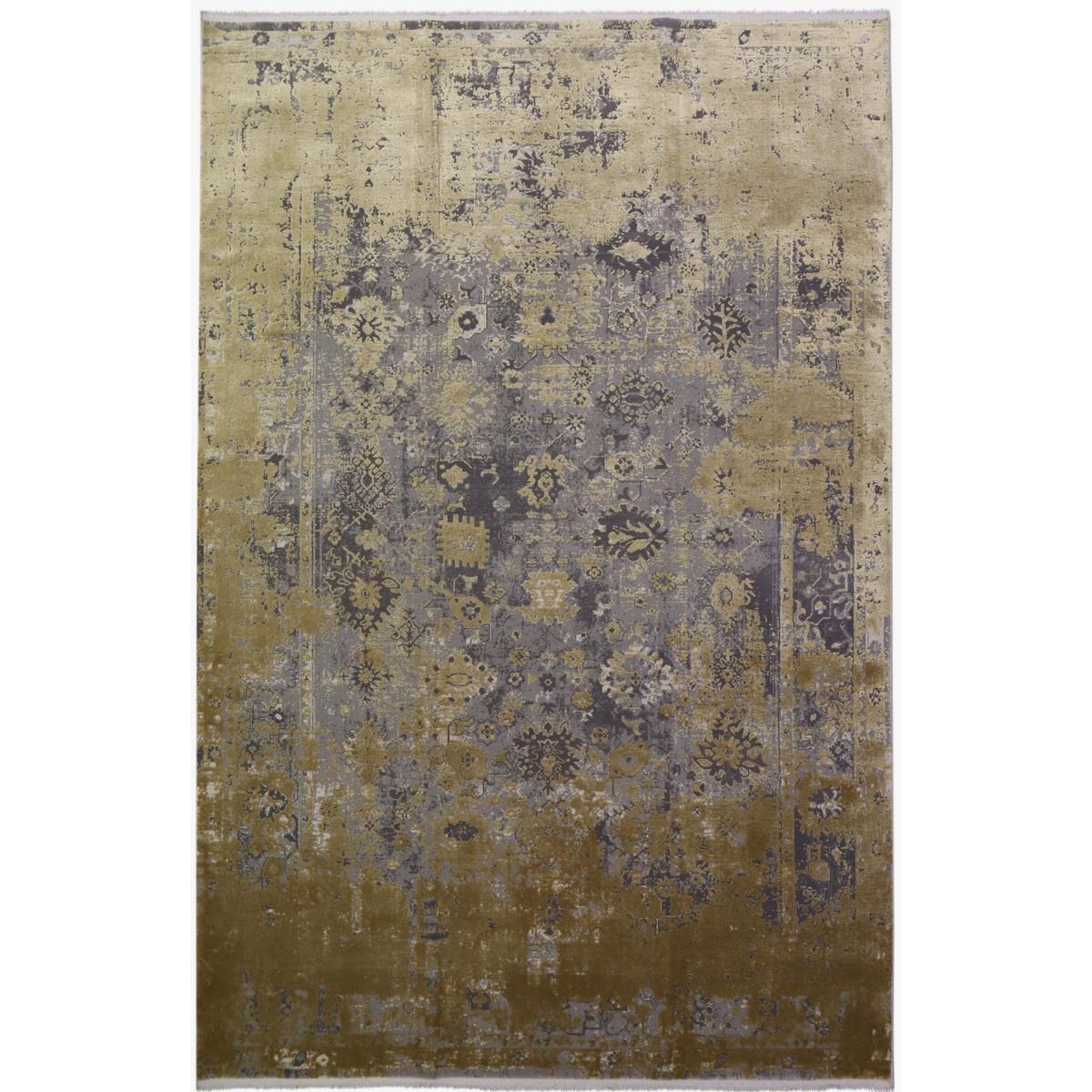 Luxury Toros Distressed Ziegler Traditional Rug in Gold200x290cm – image 5