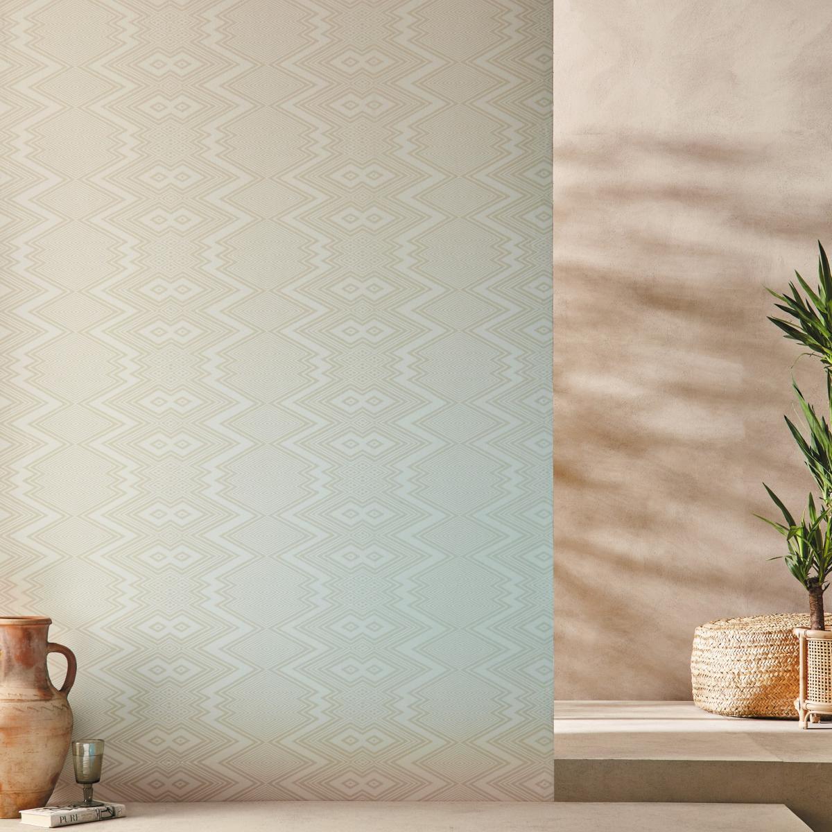 Ankara Wallpaper 2112847 by Harlequin in Sail Cloth Diffused Light&nbsp;Roll – image 3