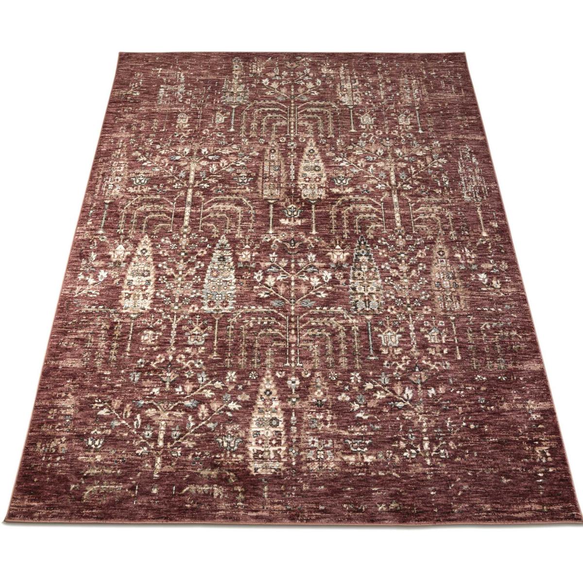 Traditional Empire Rug By Concept Loom EMP03 in Rust Red – image 2