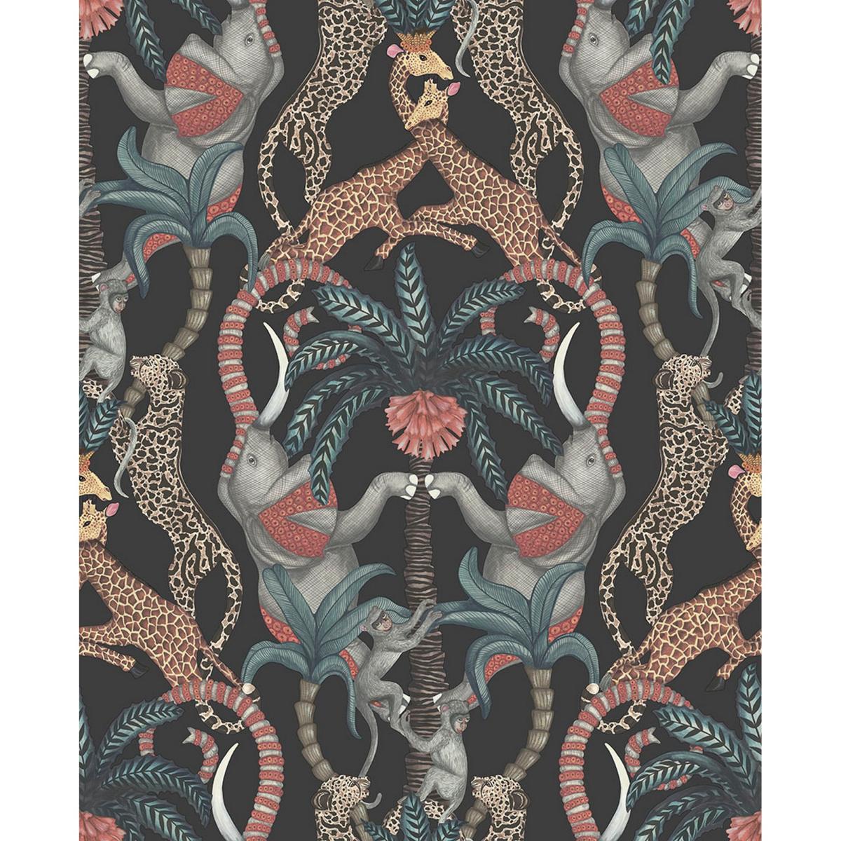 Safari Totem Wallpaper 119 2008 by Cole & Son in Print Room Blue Roll – image 4