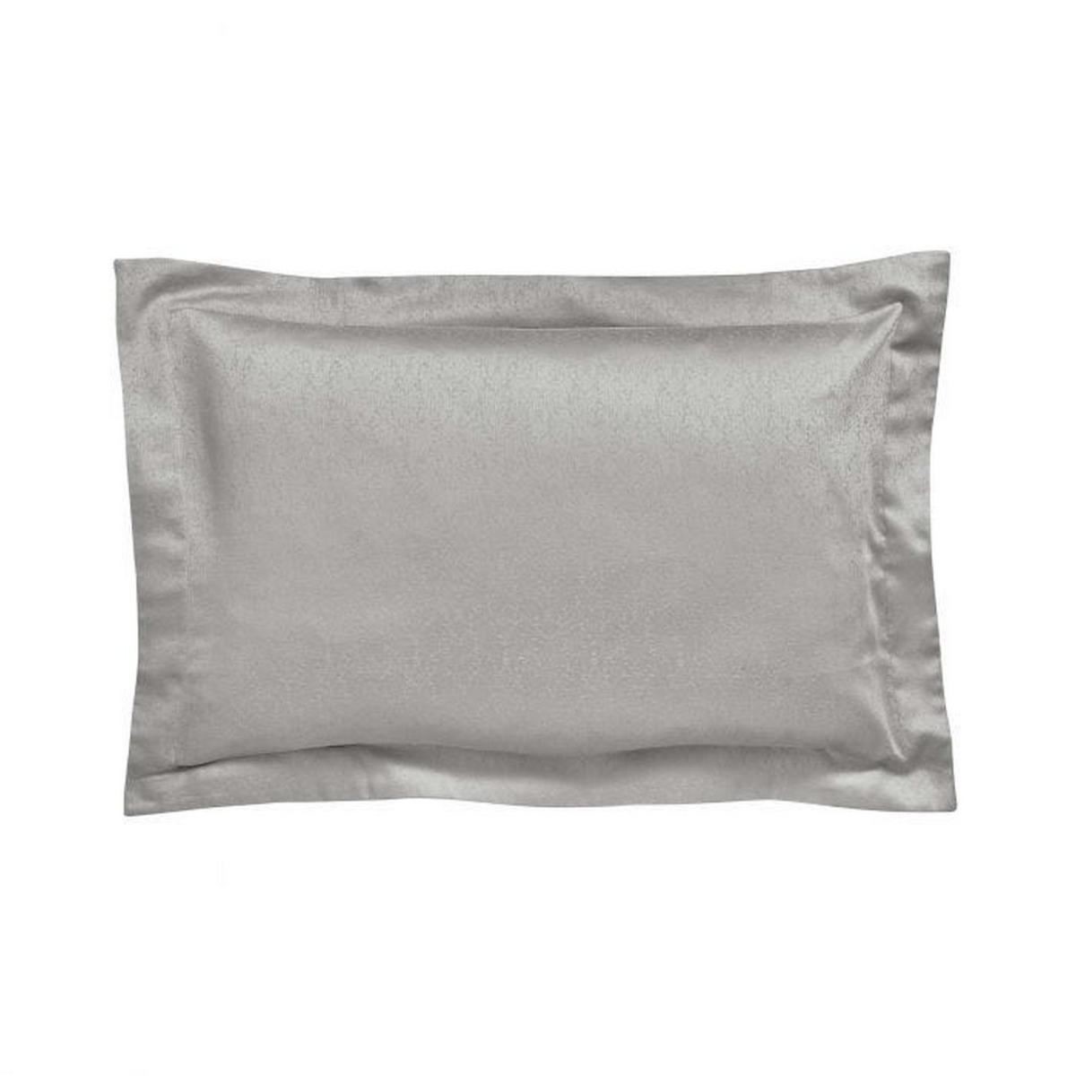 Tahra Paisley Damask Cotton Bedding in Silver Grey 220x230cm – image 5