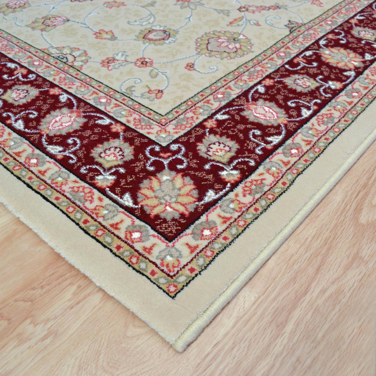 Noble Art Traditional Bordered Rugs 6529 191 in Cream Red 200x290cm – image 2